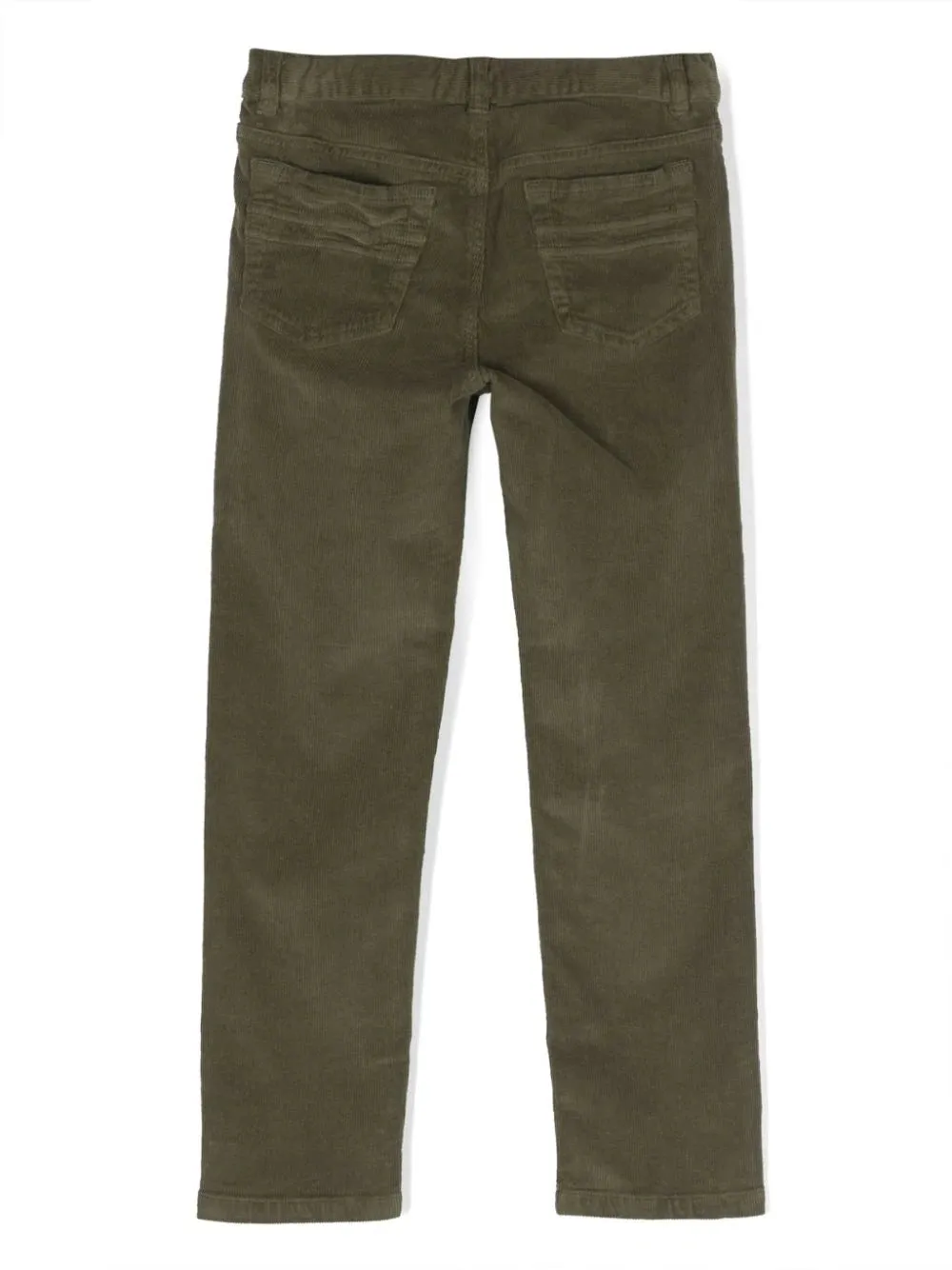 5 Pocket Corduroy Trousers In Khaki Green