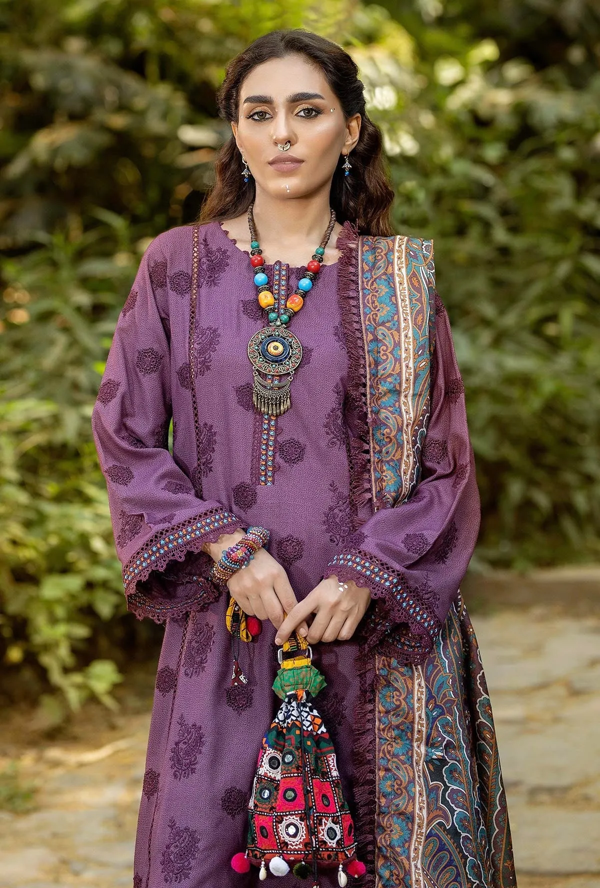 Adan's Libas Elenore Fall/Winter with Shawl – 1221