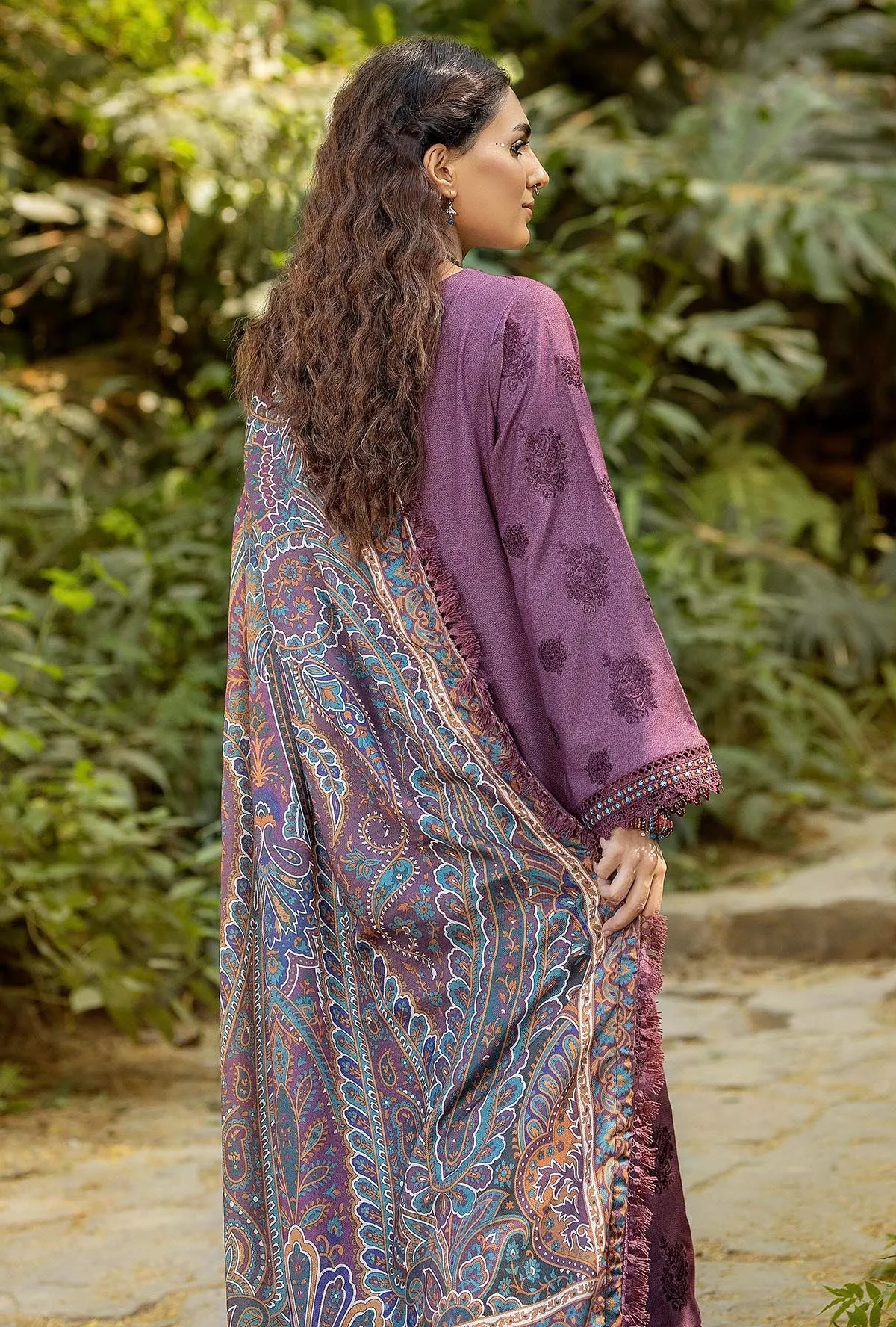 Adan's Libas Elenore Fall/Winter with Shawl – 1221