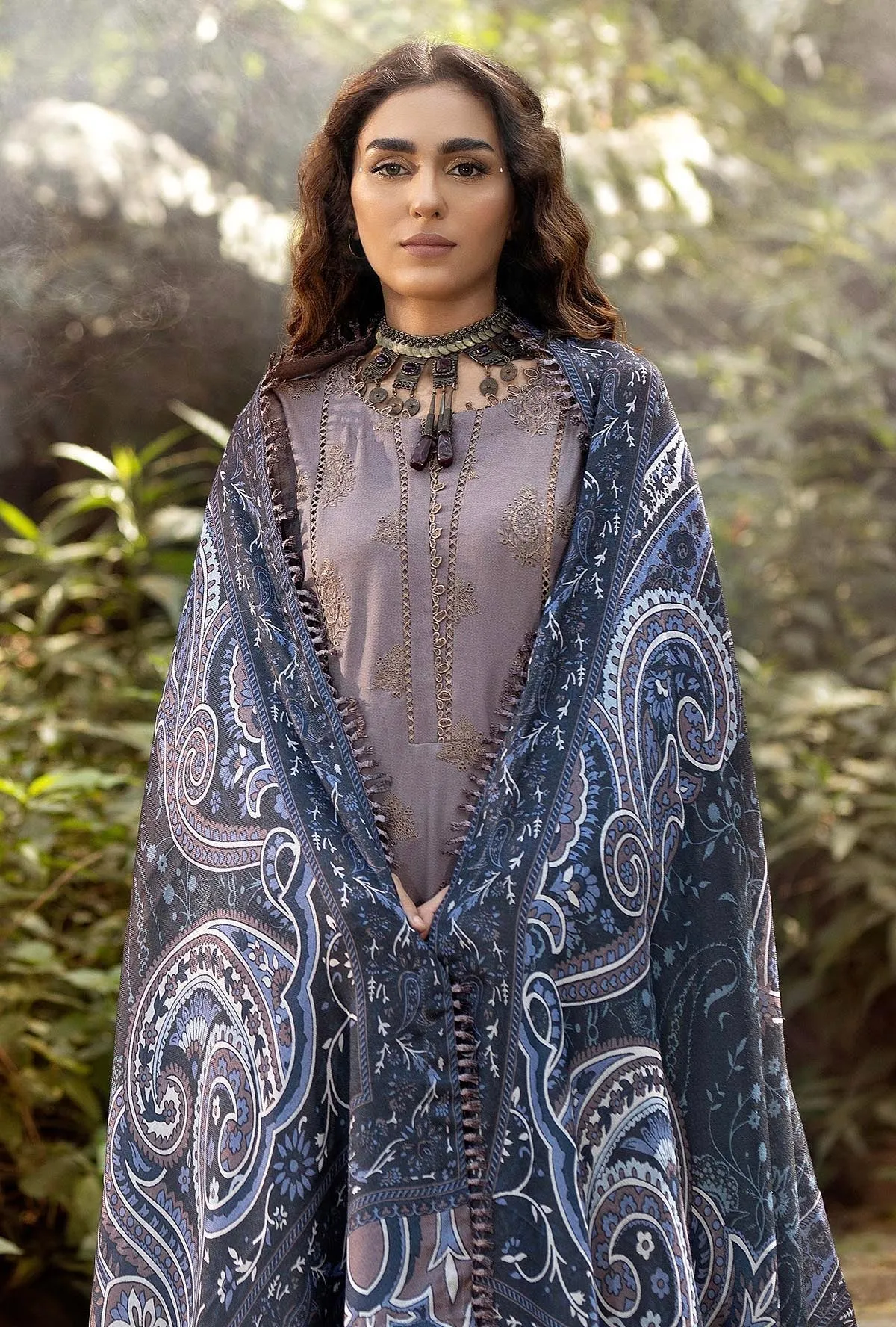Adan's Libas Elenore Fall/Winter with Shawl – 1224