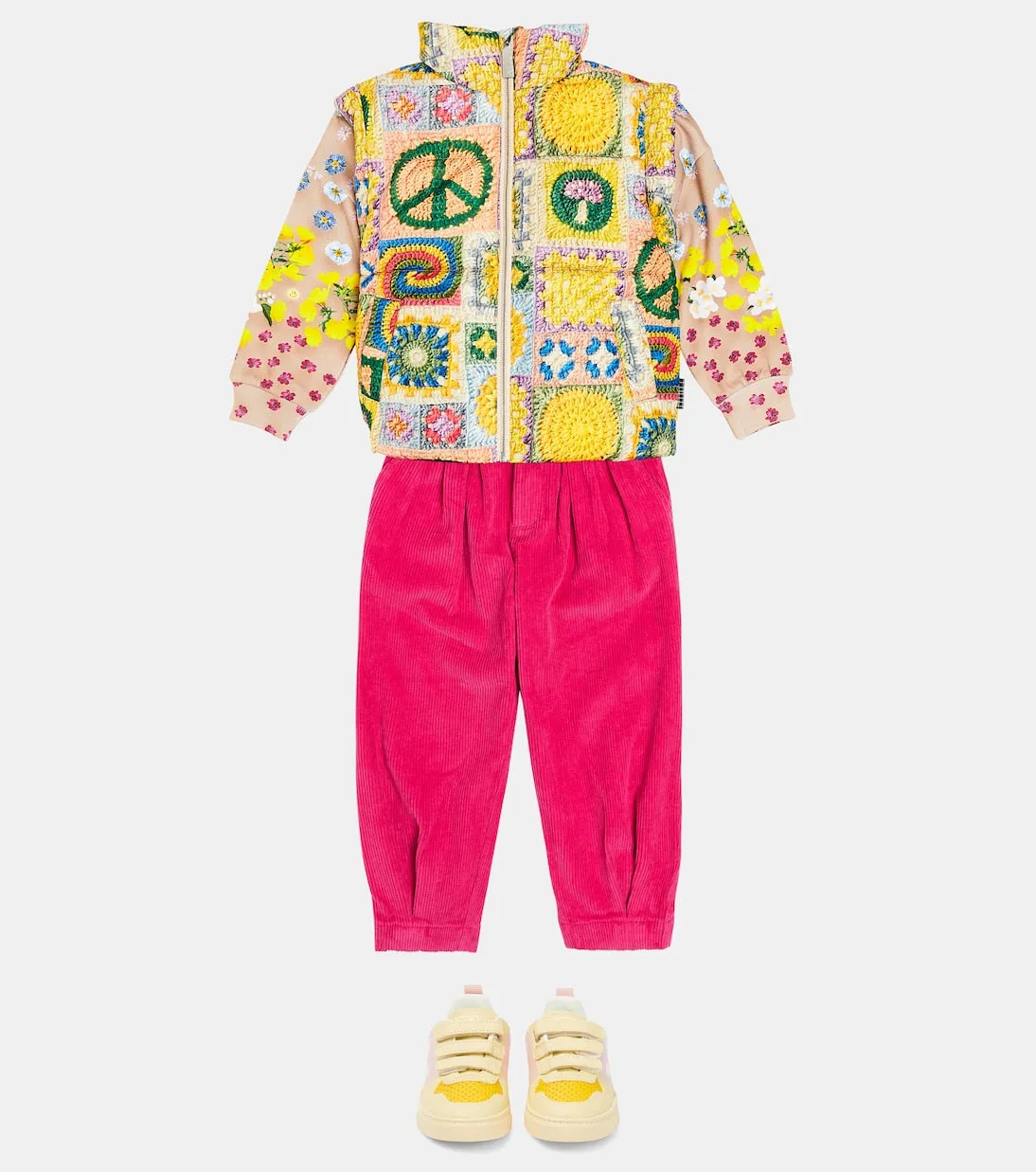 Aleen Molo corduroy trousers, pink