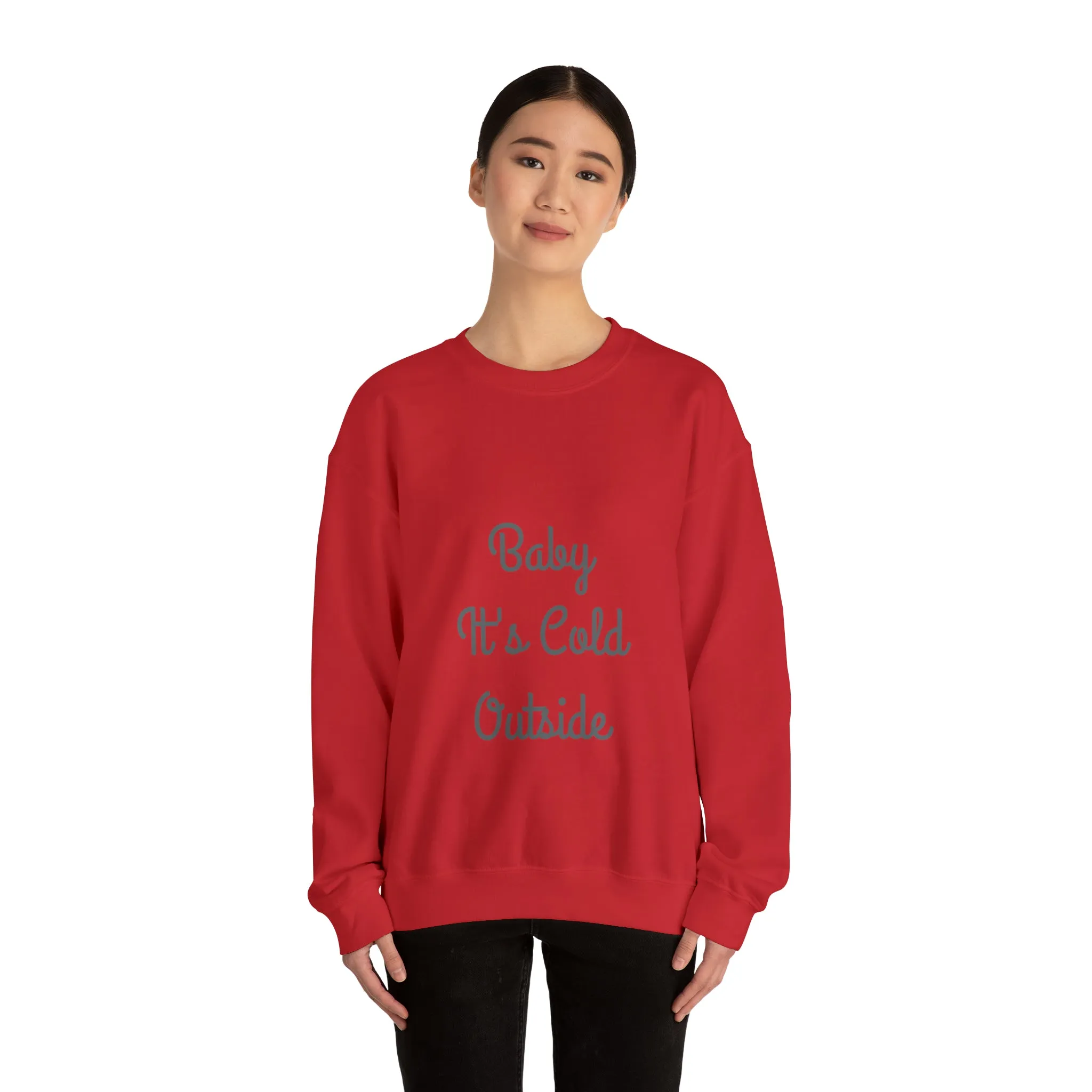 Baby It's Cold Outside Unisex Heavy Blend™ Crewneck Sweatshirt