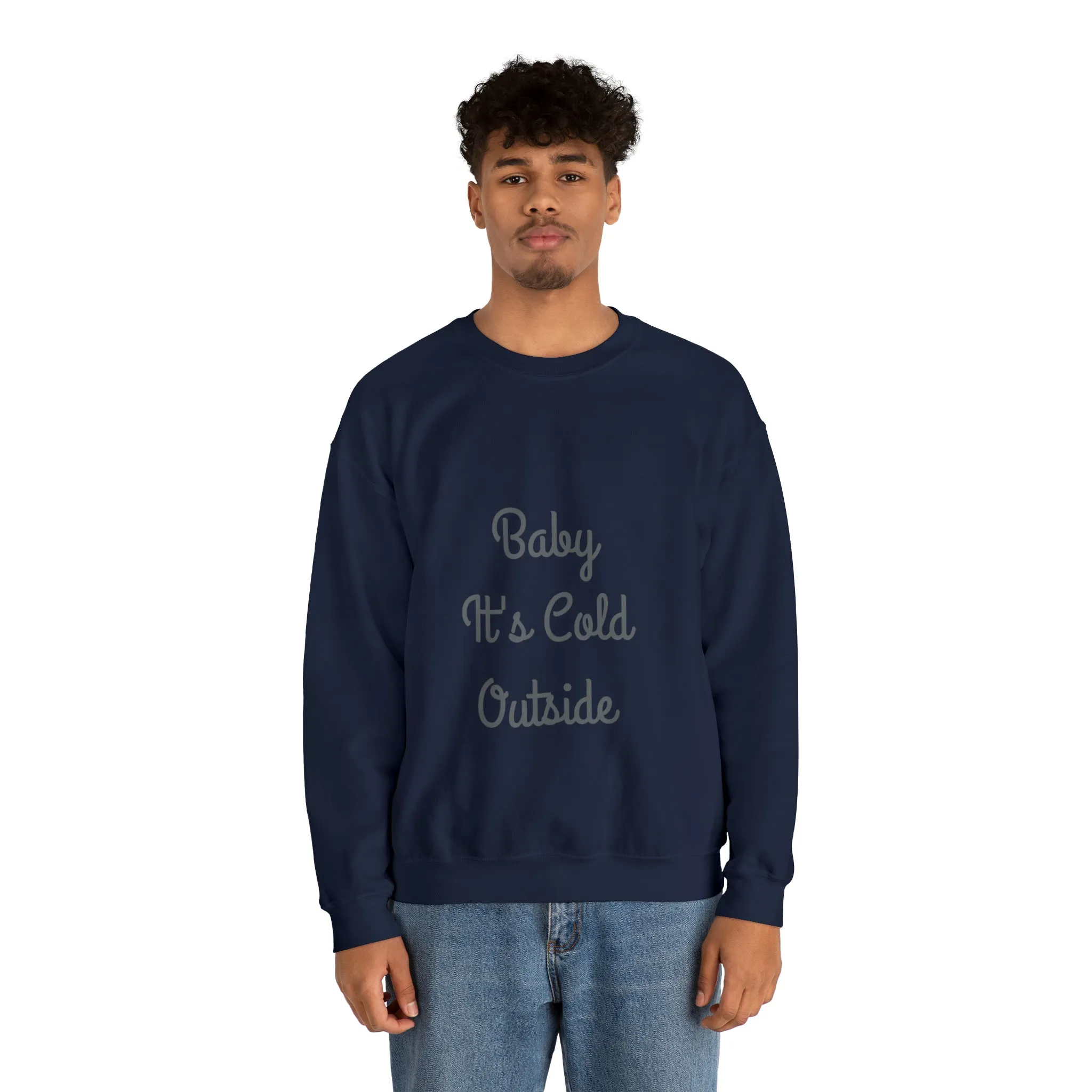 Baby It's Cold Outside Unisex Heavy Blend™ Crewneck Sweatshirt