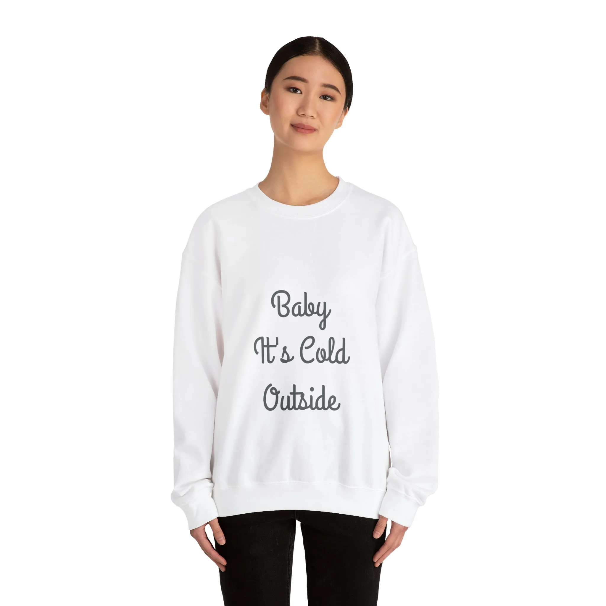 Baby It's Cold Outside Unisex Heavy Blend™ Crewneck Sweatshirt