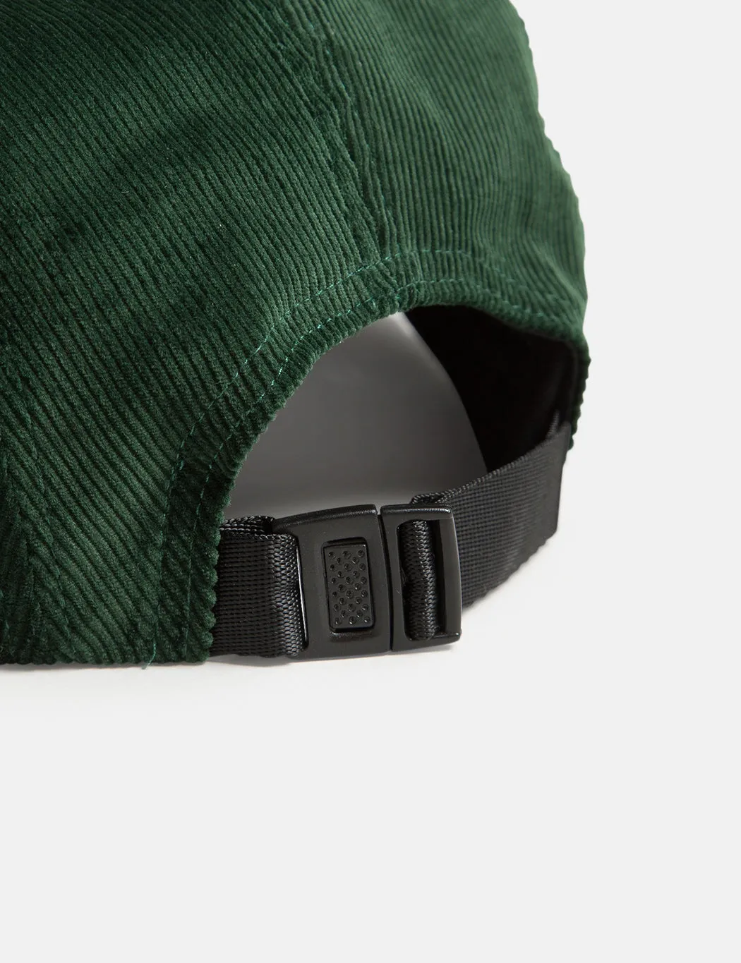 Bhode 5-Panel Cap (Cord) - Forest Green
