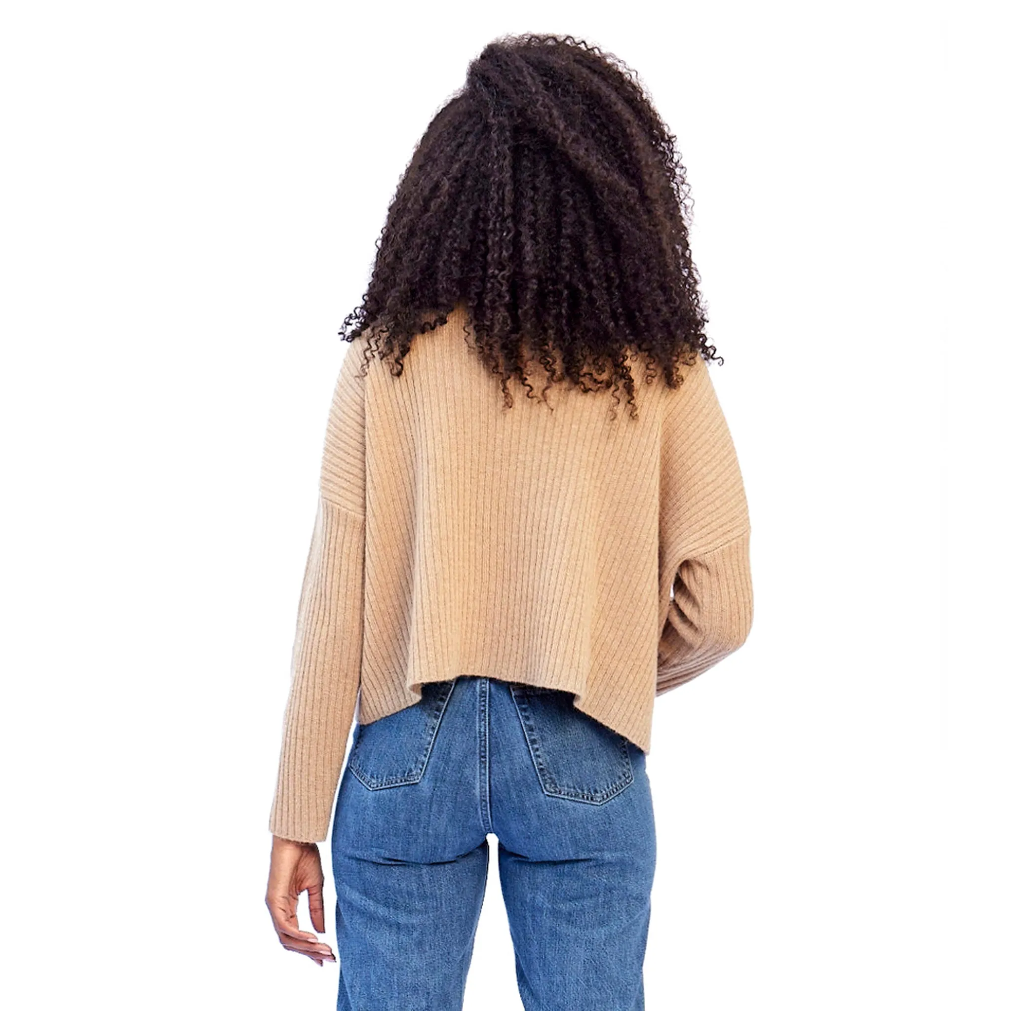 Blanket Stitch Turtleneck