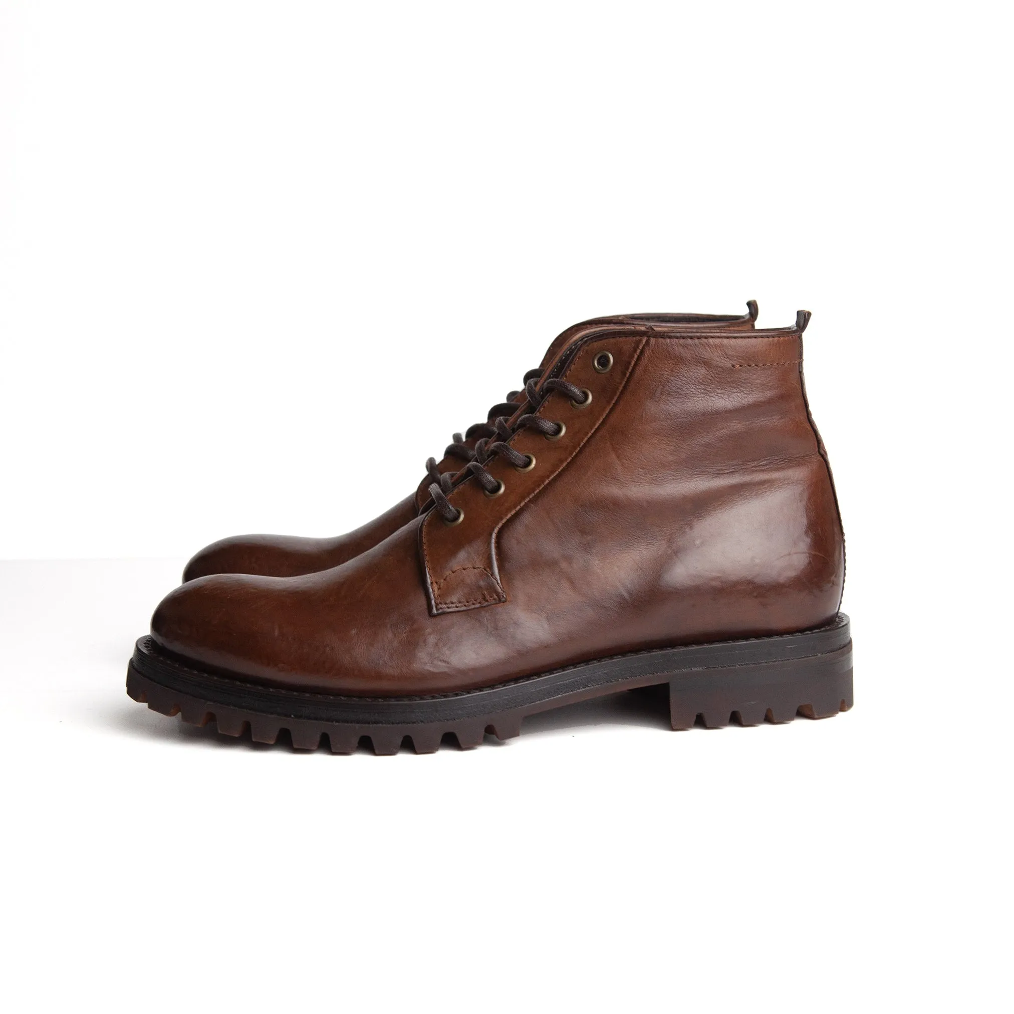 Camden Teak Brown Ankle Boot - EU 41