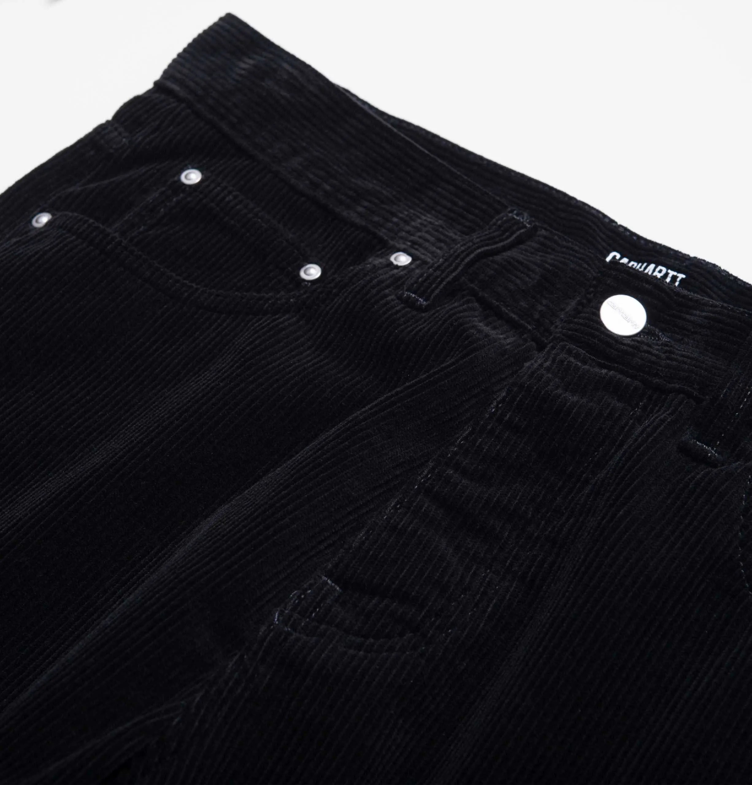 Carhartt WIP Newel Pant – Black – Rinsed