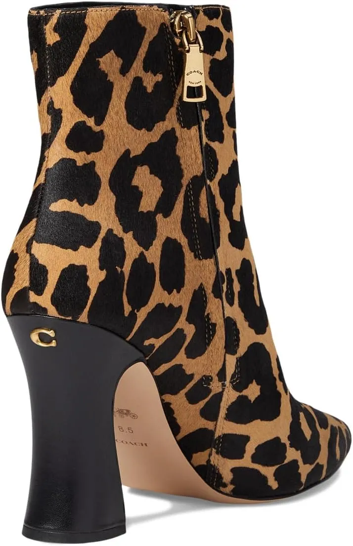 Carter Haircalf Bootie COACH, leopard