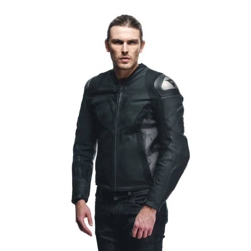 Dainese Avro 5 Leather Jacket Black/Anthracite