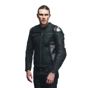 Dainese Avro 5 Leather Jacket Black/Anthracite