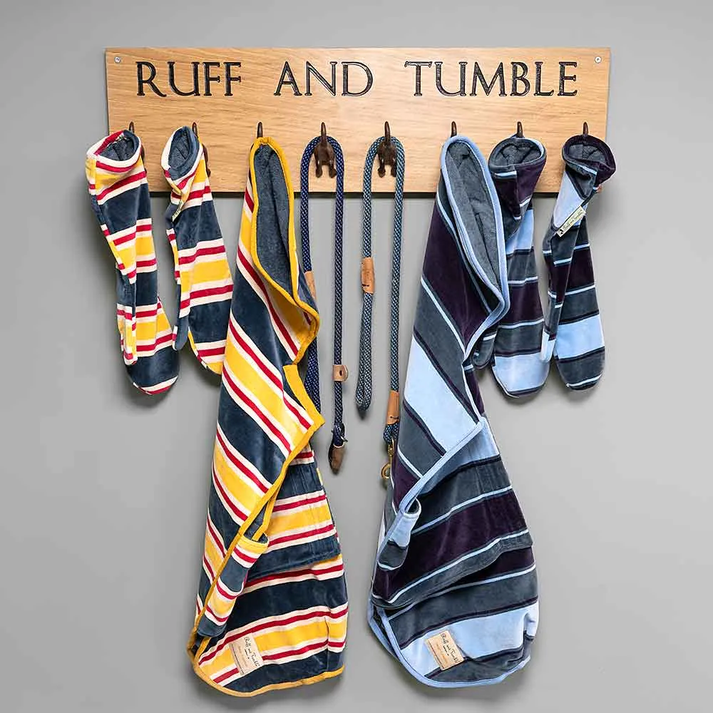 Dog Drying Mitten Gloves Beach Design Collection by Ruff and Tumble