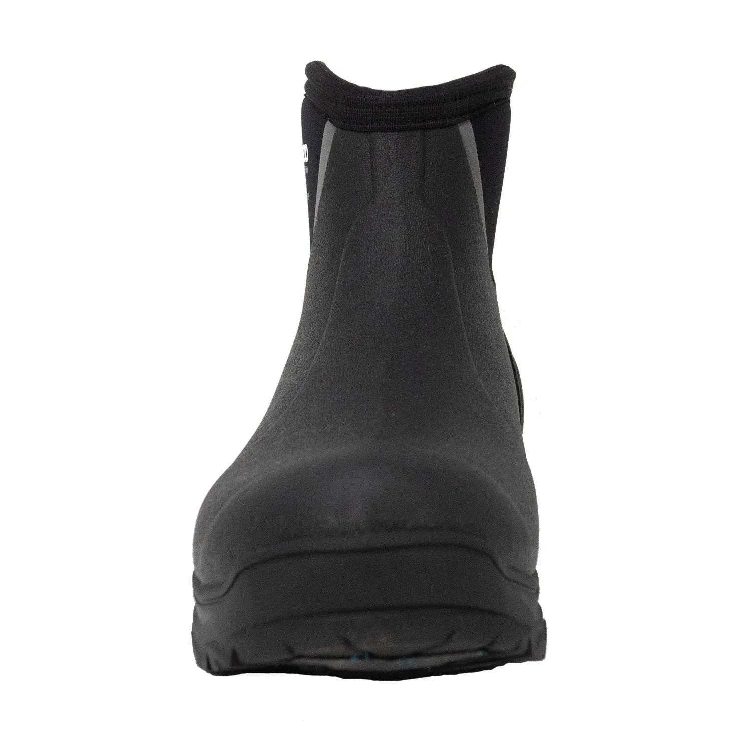 Dryshod Mens Steadyeti Arctic Grip Waterproof Ankle Black Rubber Snow Boots for Extreme Cold Weather