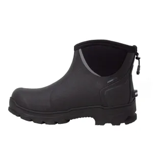 Dryshod Mens Steadyeti Arctic Grip Waterproof Ankle Black Rubber Snow Boots for Extreme Cold Weather