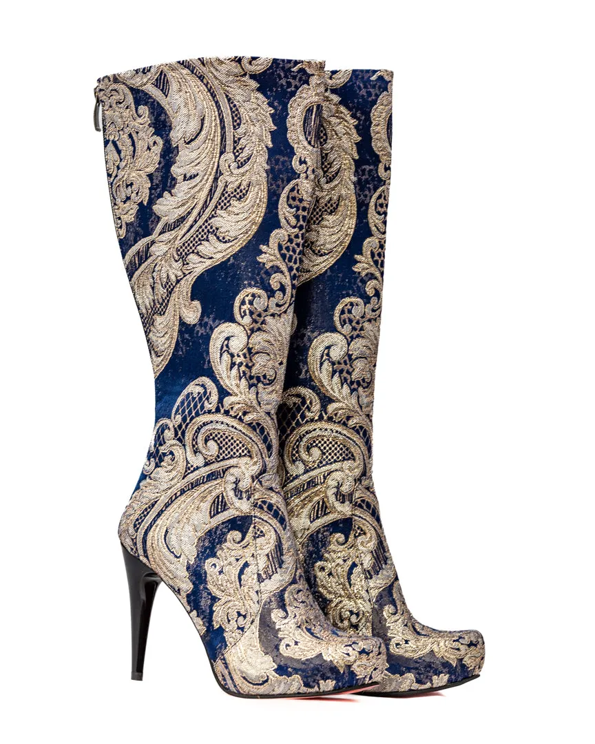 Duke Knee High Stiletto