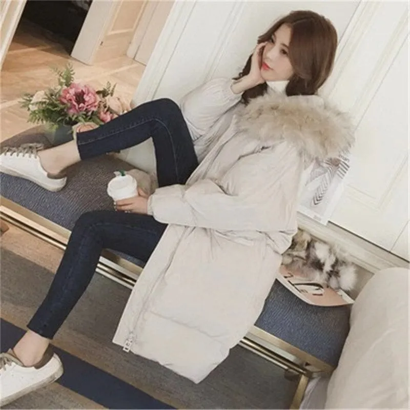 Manteau Coréen Long Rembourré