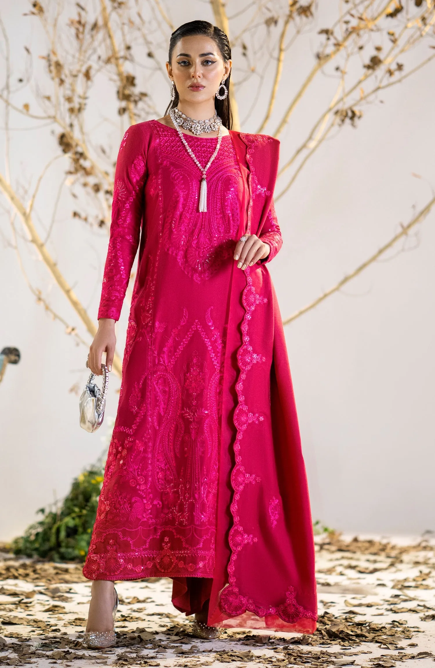 Maryum N Maria Shehrbano Winter Collection – HUSNA MW23554