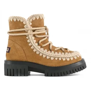MOU - Eskimo Combat Scoubidoo Lace in Cognac