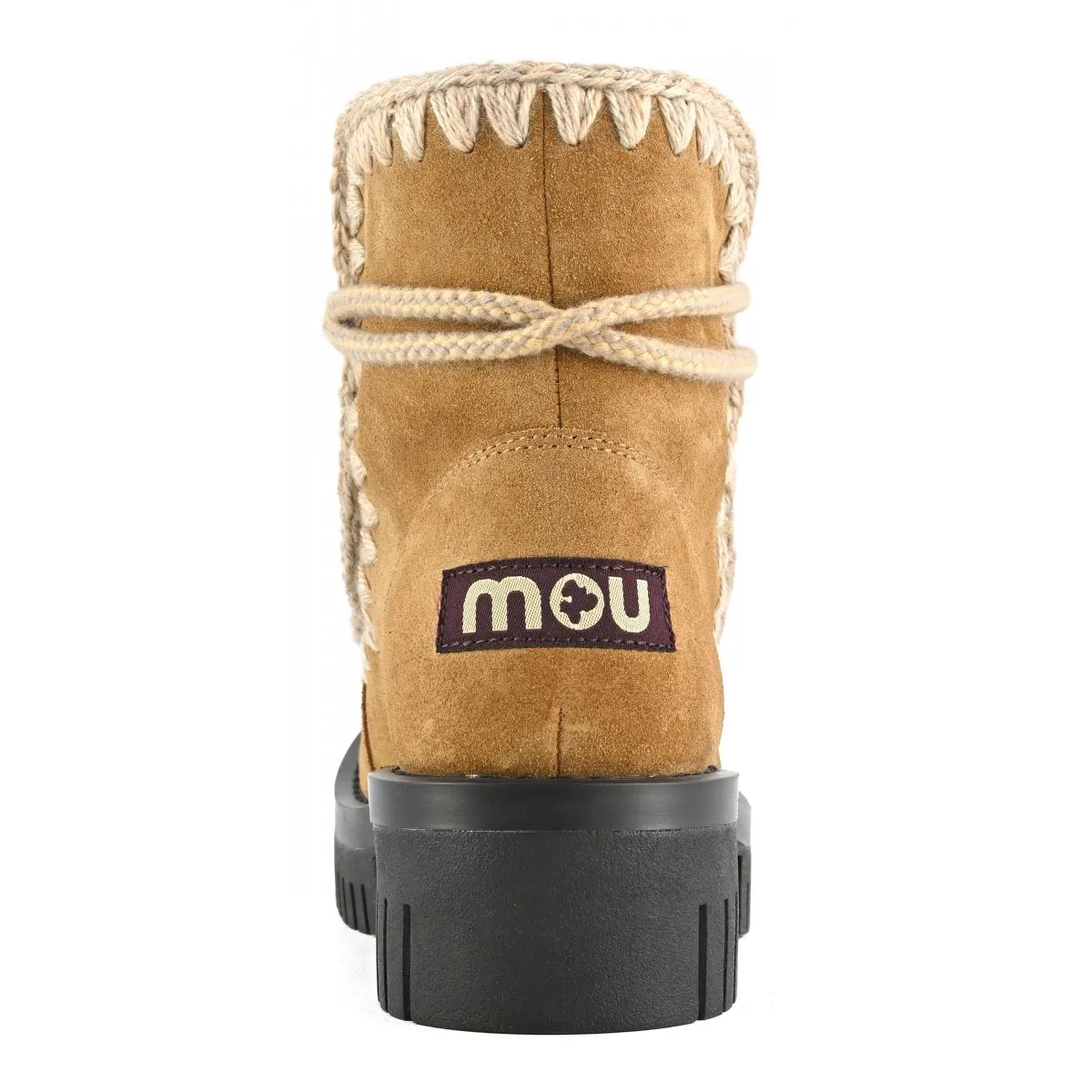 MOU - Eskimo Combat Scoubidoo Lace in Cognac