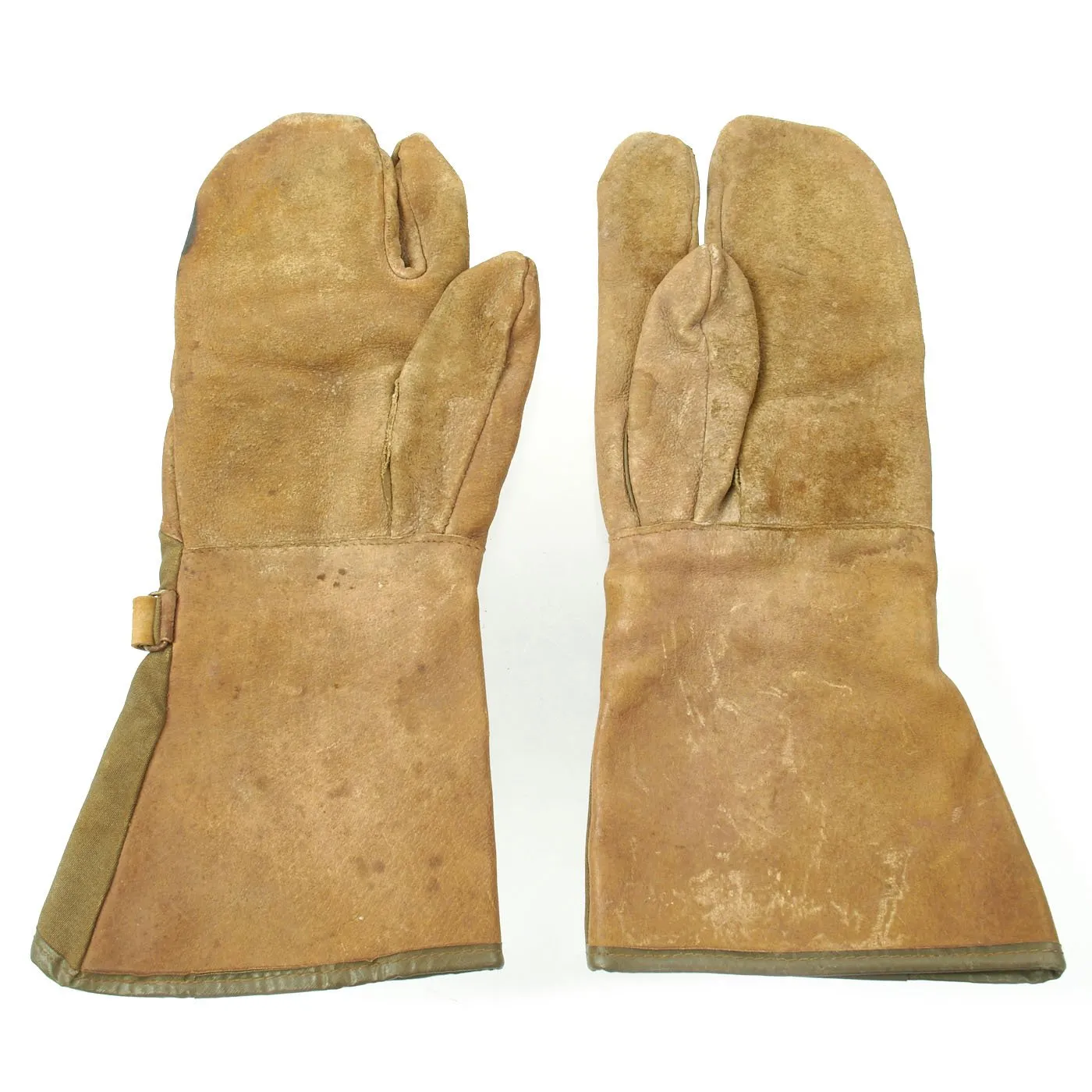 Original WWII German Machine Gunner Trigger Finger Mittens