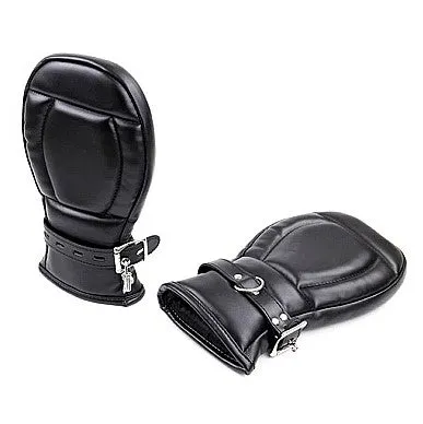 Ouch Puppy Play Neoprene Dog Gloves Black