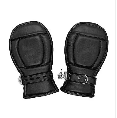 Ouch Puppy Play Neoprene Dog Gloves Black