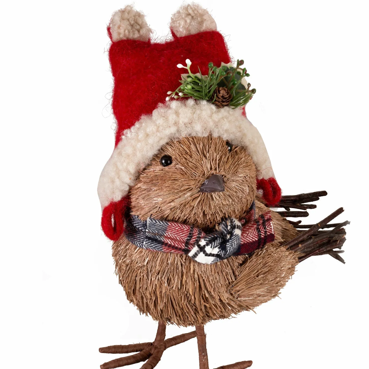 Pier 1 Natural Standing Set of 2 Woodland Birds