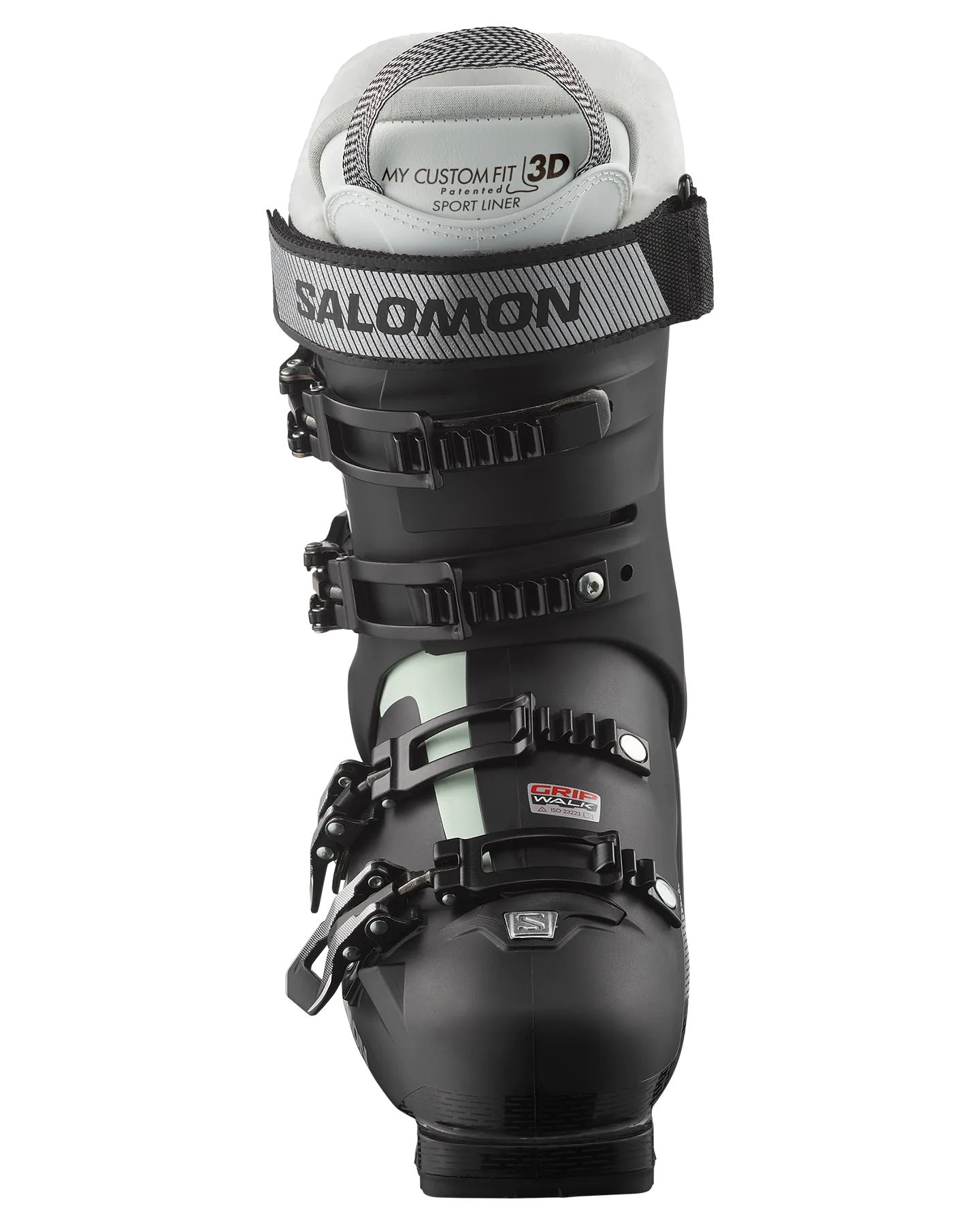 Salomon S/Pro Mv 80 Cs Women's Snow Boots - Black/White Moss/Silver Metallic