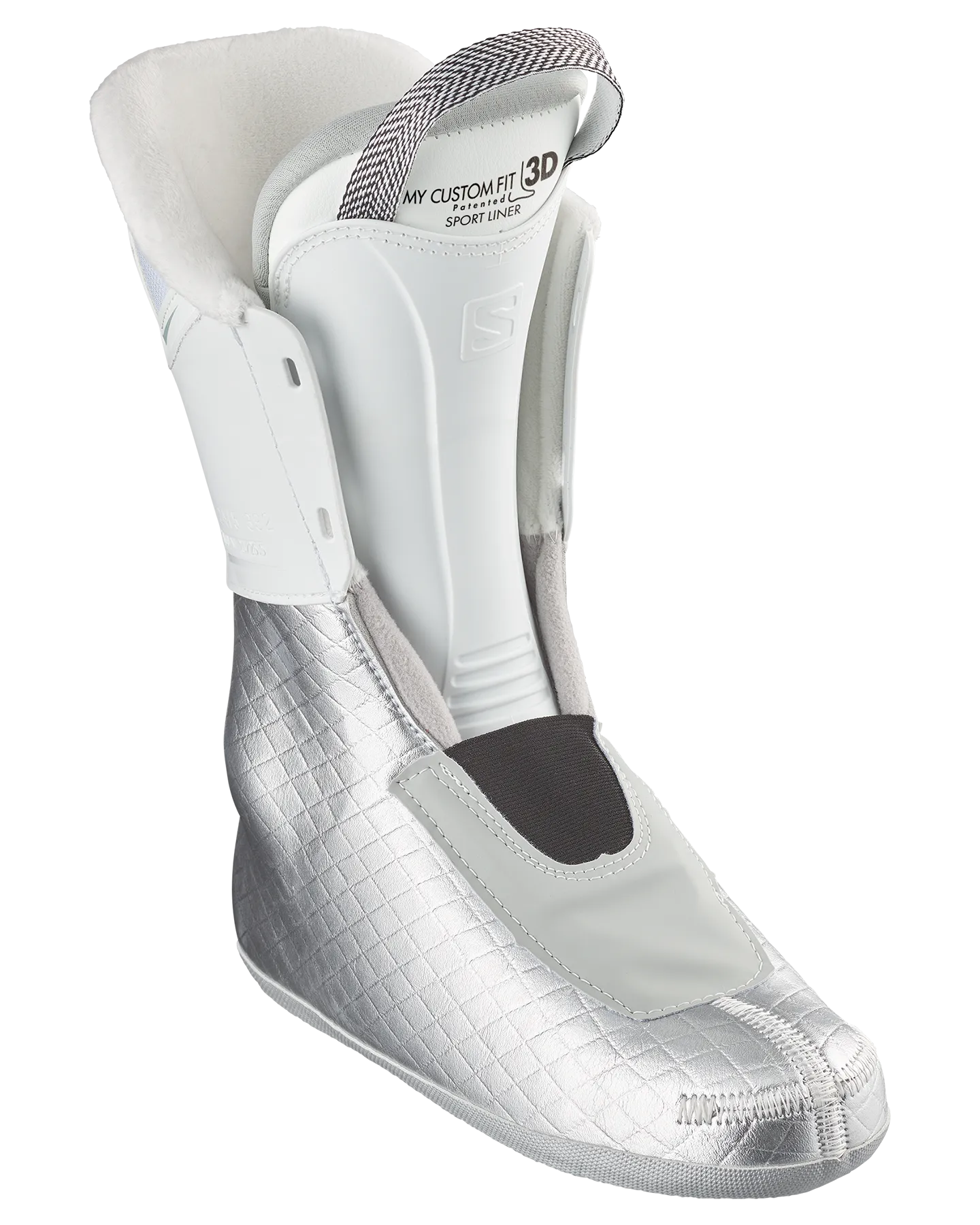 Salomon S/Pro Mv 80 Cs Women's Snow Boots - Black/White Moss/Silver Metallic