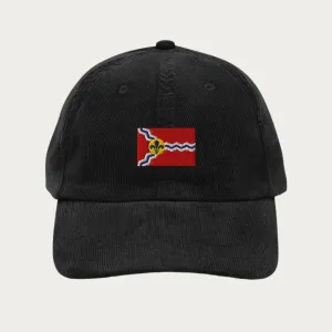St. Louis Flag Vintage corduroy cap