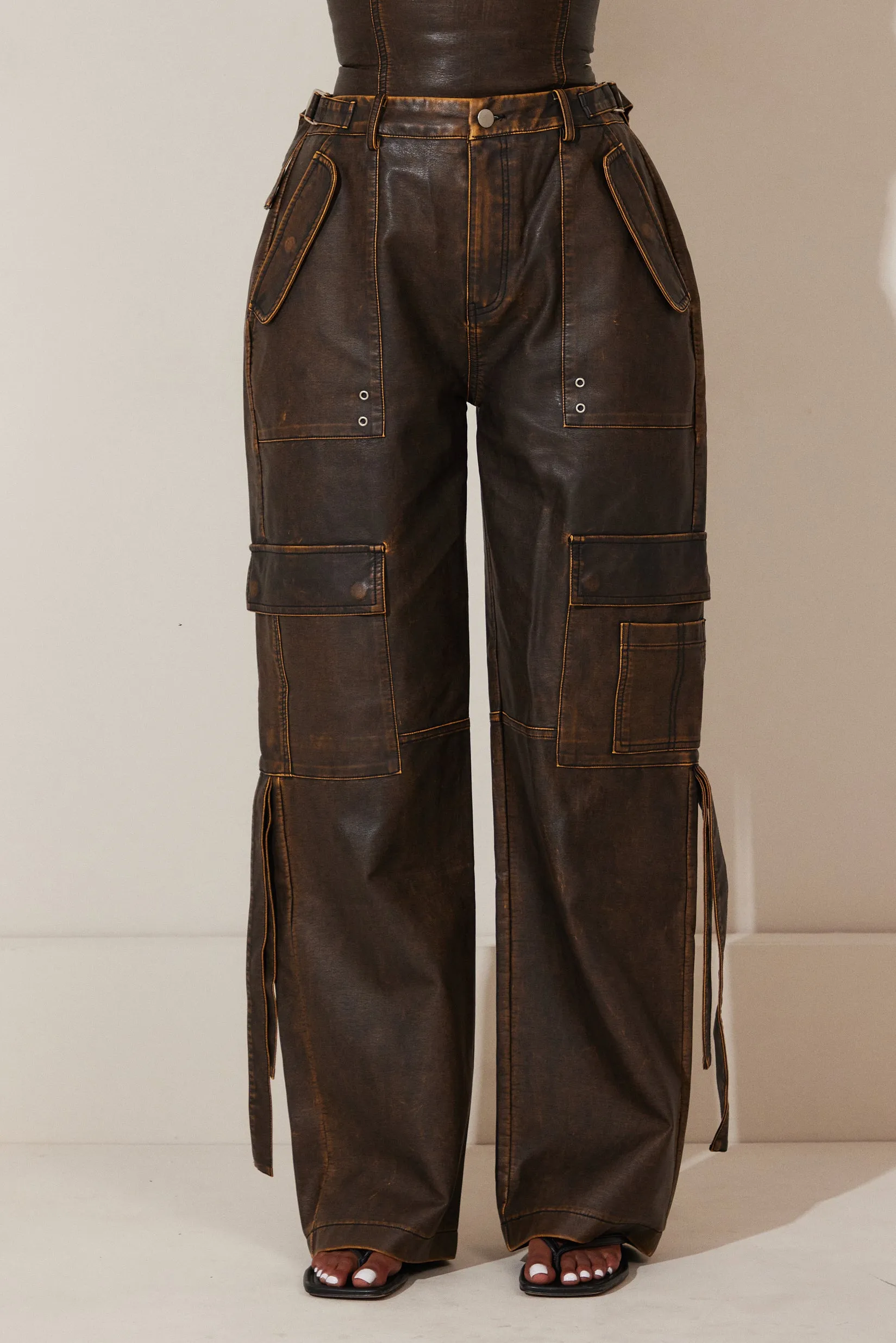 The Zeda Cargos - Brown Wash