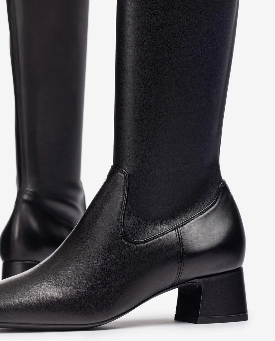 Unisa Lapes Leather Knee Boot