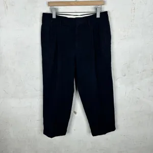 Visvim Navy Wool Mix Trousers