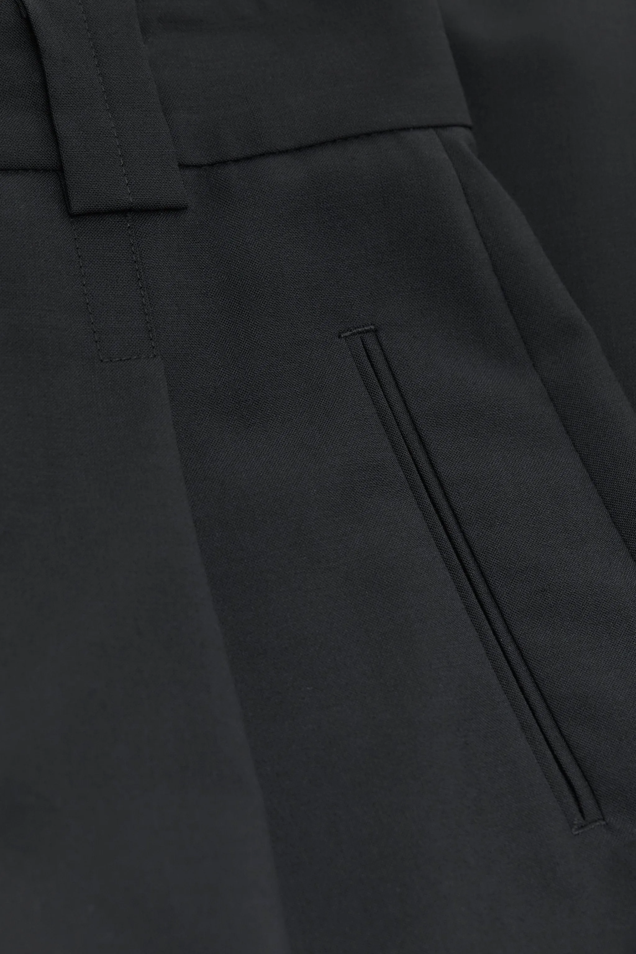 WENDLYN WIDE PANTS | BLACK