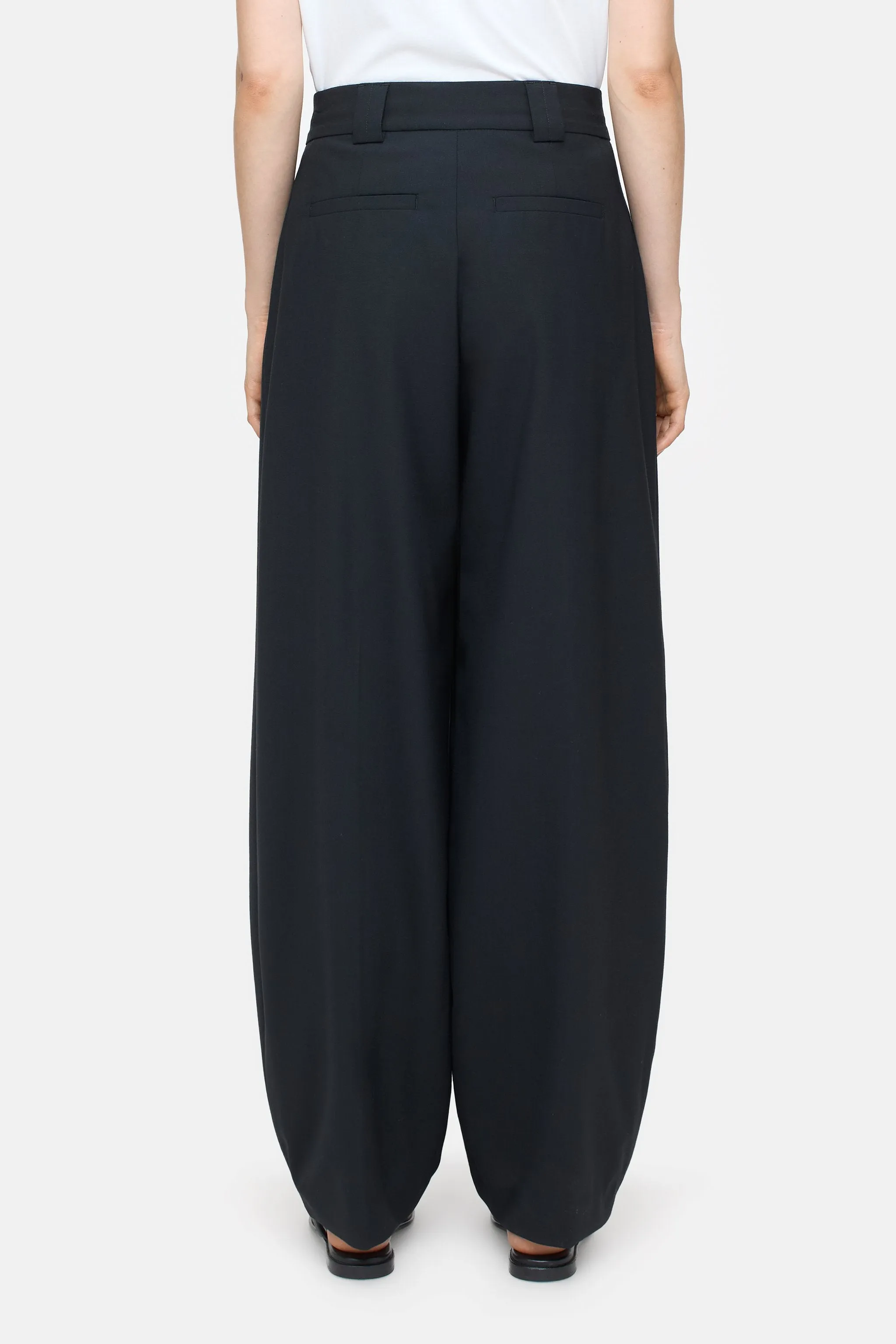 WENDLYN WIDE PANTS | BLACK